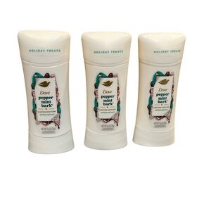 Dove Peppermint Bark Antiperspirant 2.6 Oz Lot Of 3 Limited Edition 2024